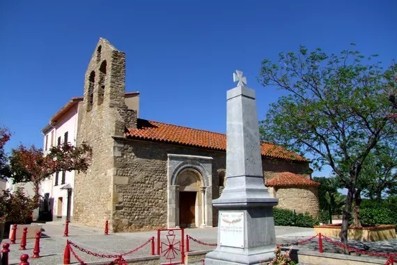 Visite de l'église de Sainte-Marie de Brouilla