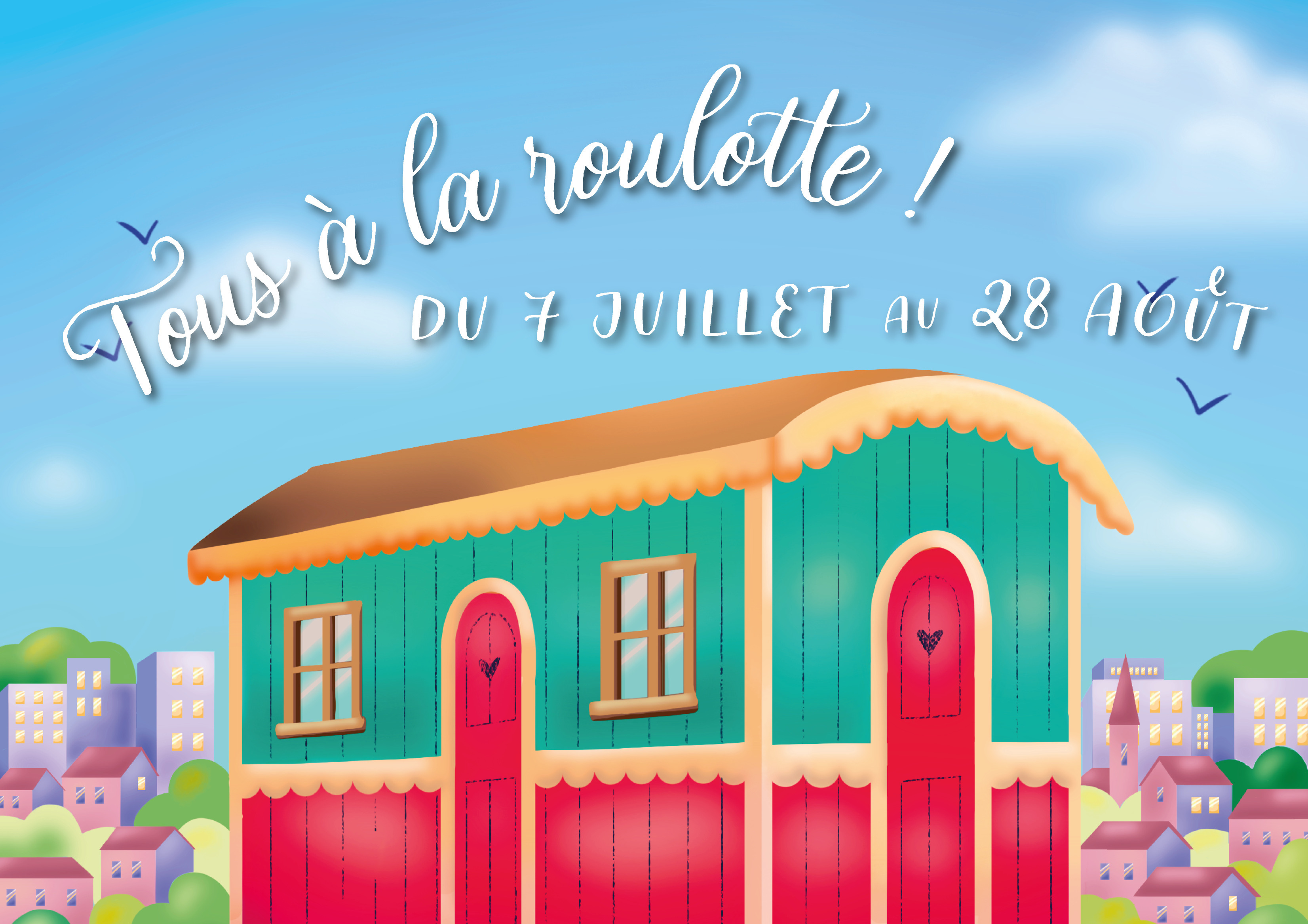 Tous à la roulotte cet été ! ☀️