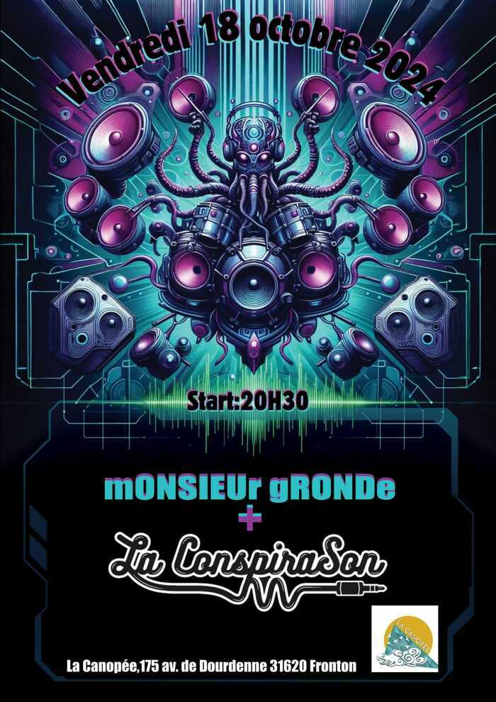 🎶 La ConspiraSon x La Canopée - Soirée live & DJ set 🎶