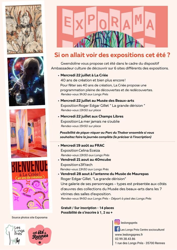 Si allait voir des expositions cet été...