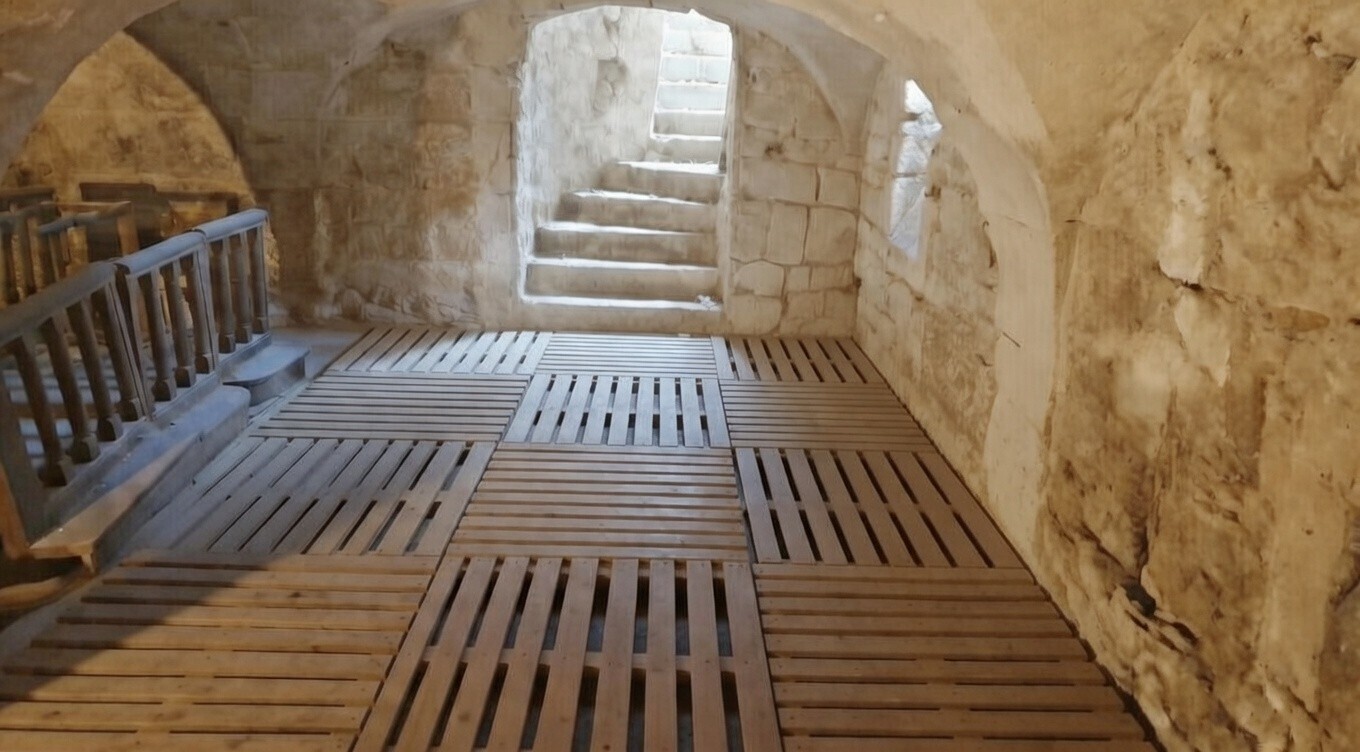 La crypte du Couvent des Bénédictines anglaises