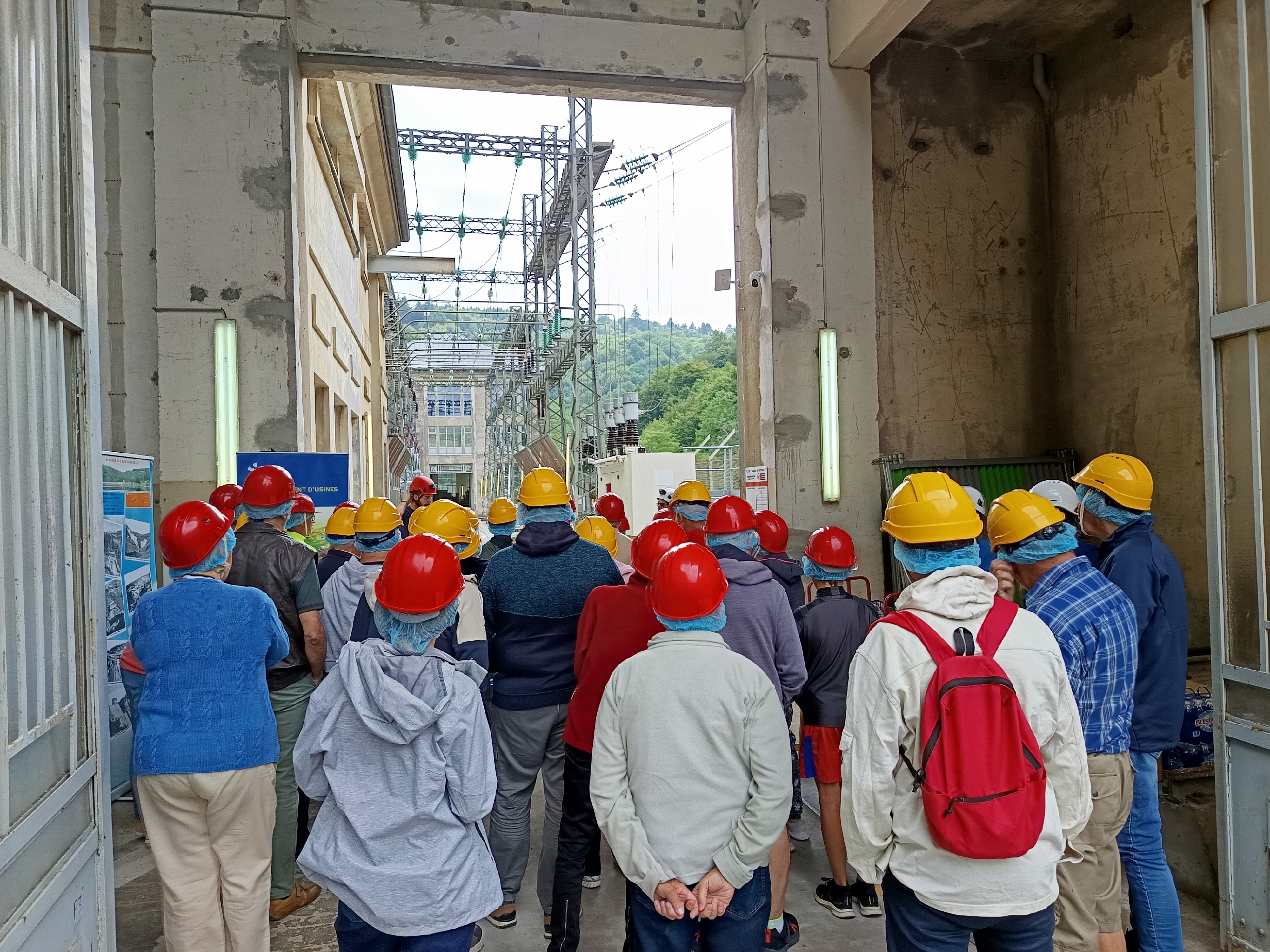 Visite de la centrale hydroélectrique du Vintrou