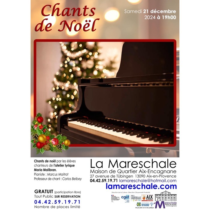 Chants de Noël Le 21 déc 2024