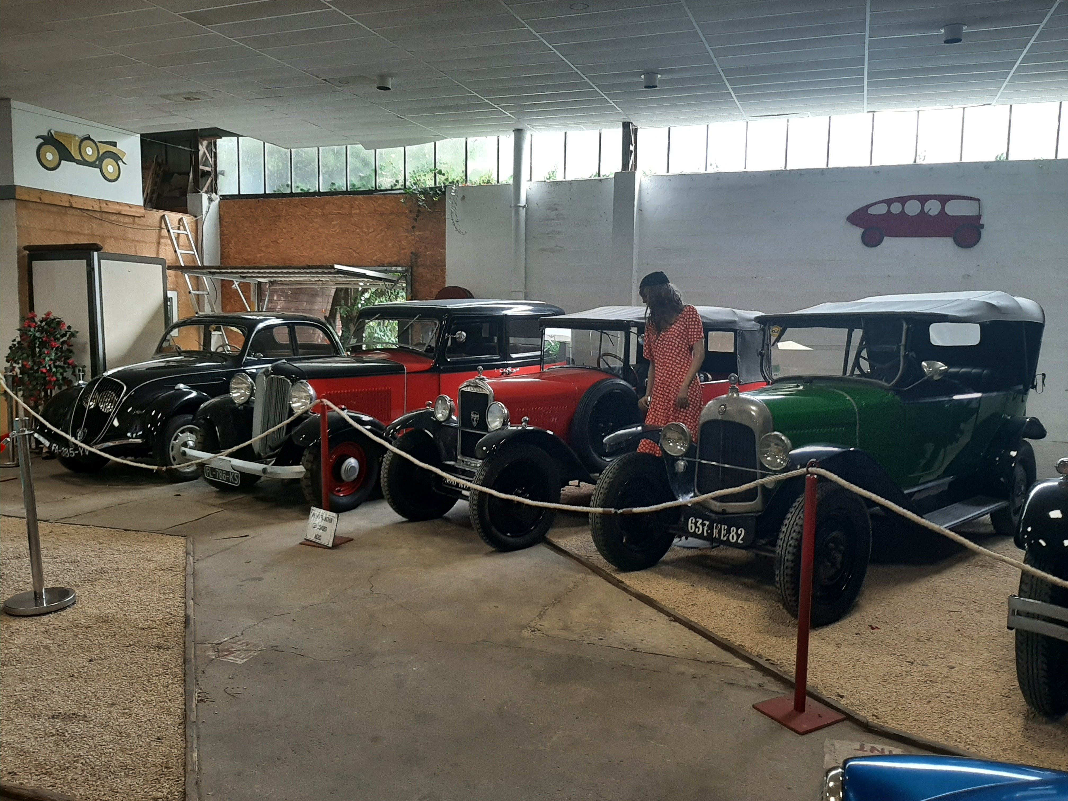 Visite libre du mini-musée de l'automobile