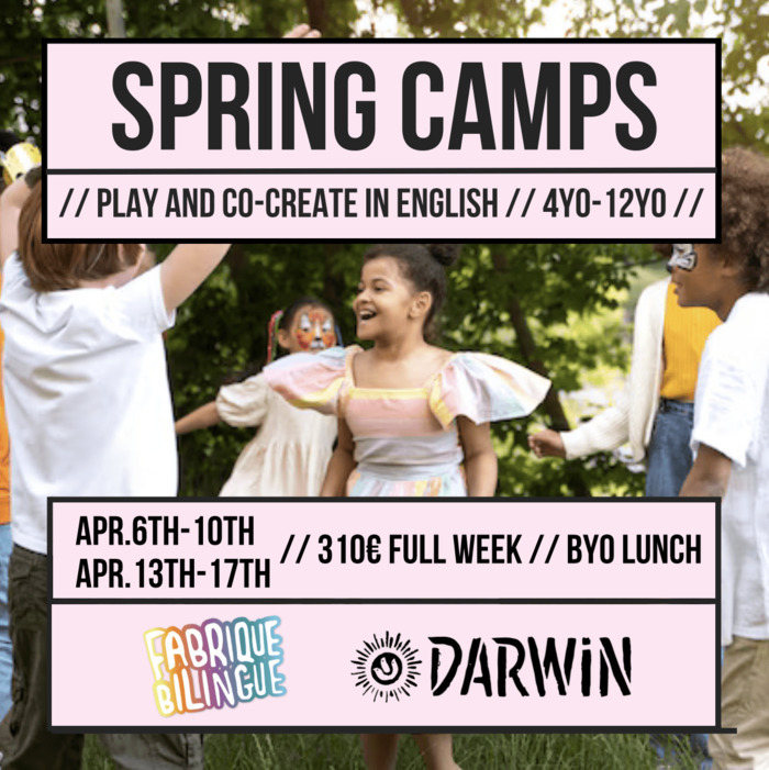 EASTER CAMP - VACANCES DE PÂQUES : Stage en anglais de 4 à 12 ans