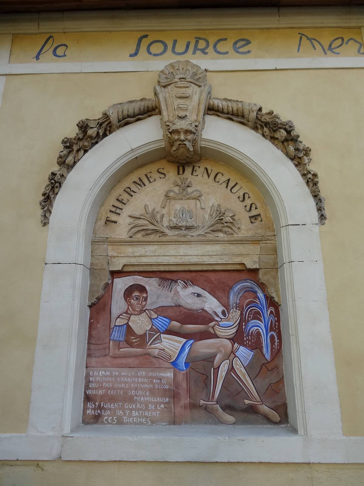 Découverte des fresques de Nicolaï Greschny à Encausse-les-Therme