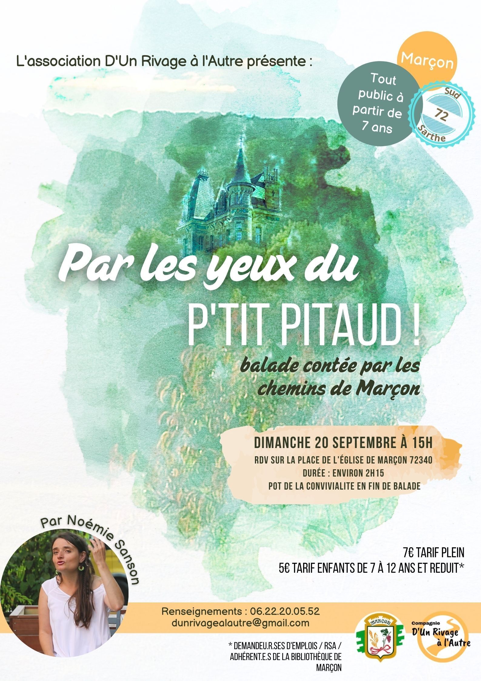 Par les yeux du P'tit Pitaud, balade contée par les chemins de Marçon