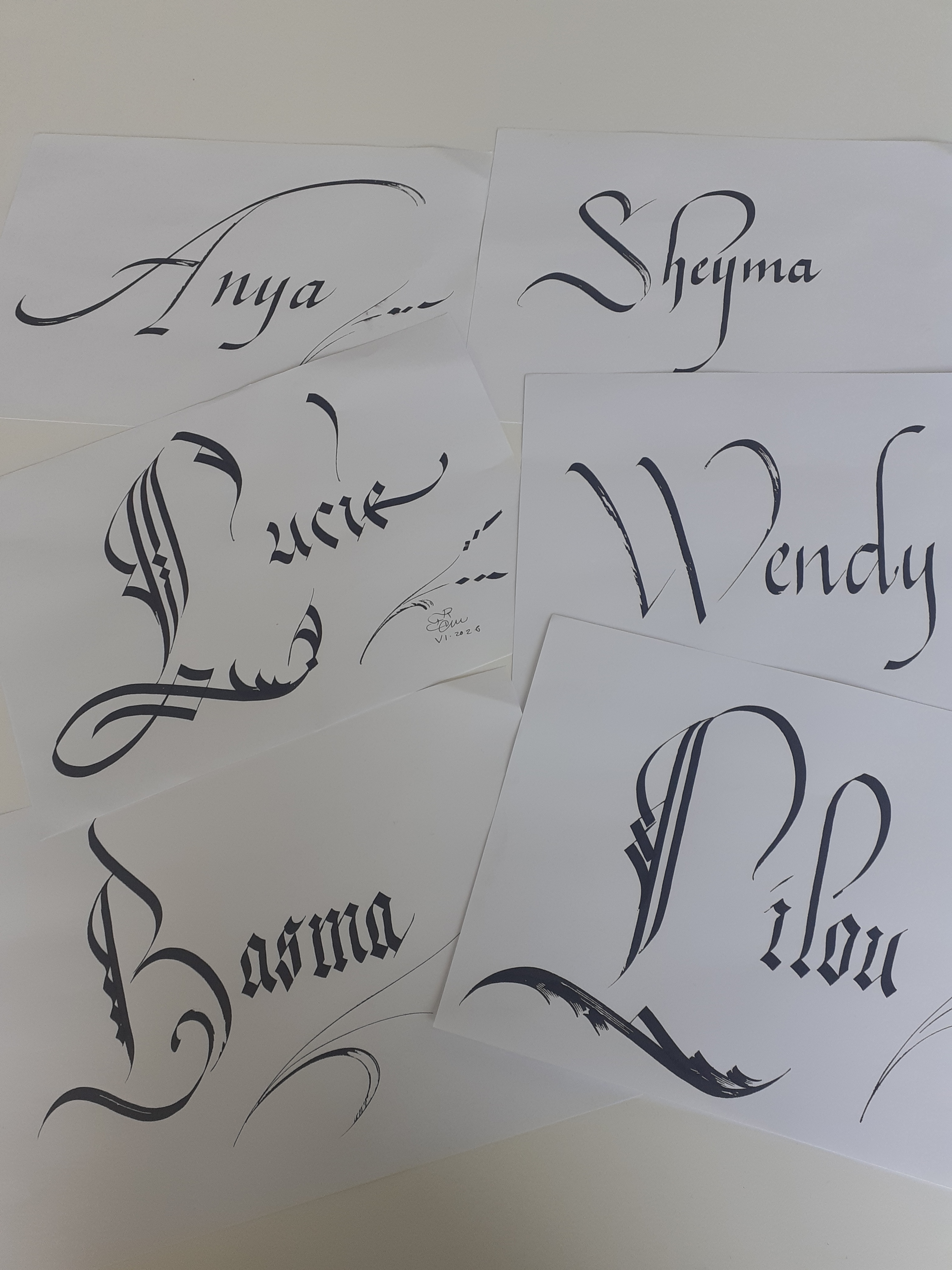L'Atelier du calligraphe