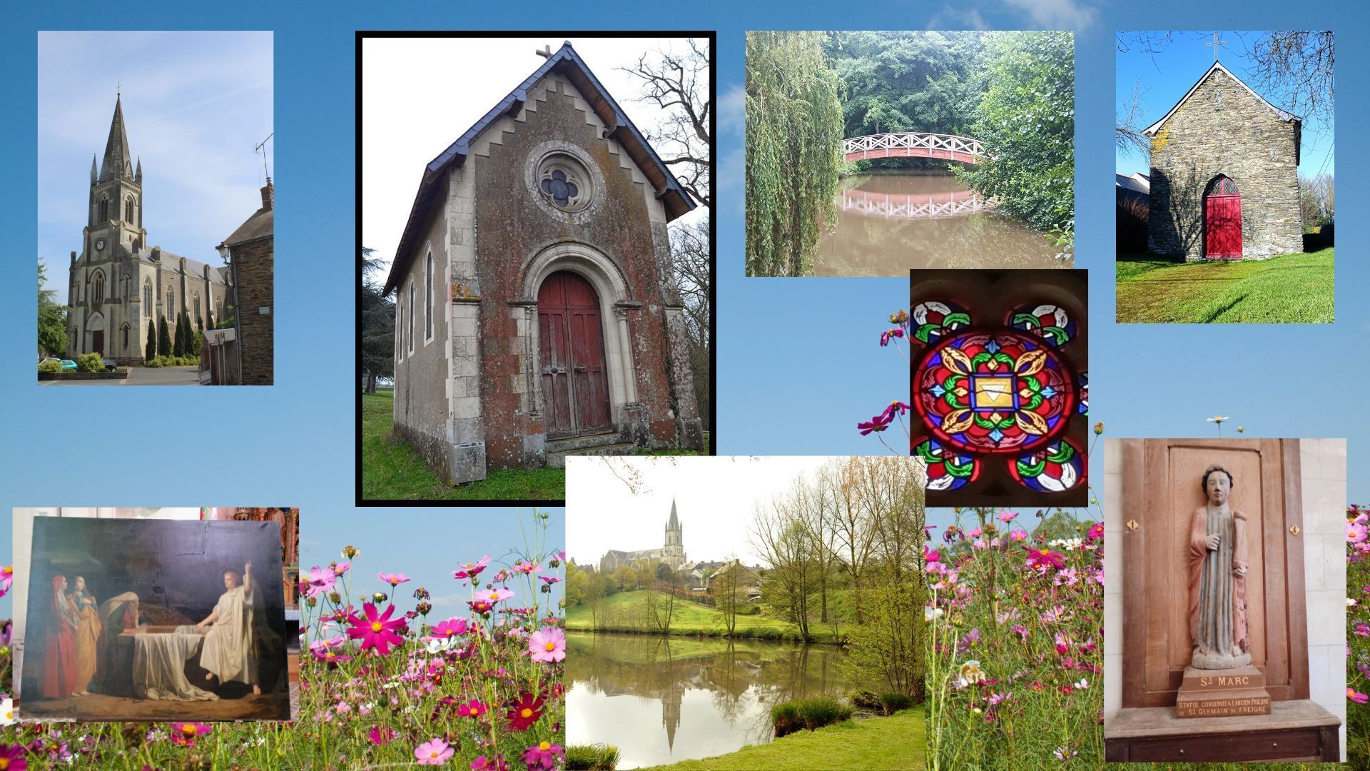 Visite guidée de l'église et des lieux importants du village