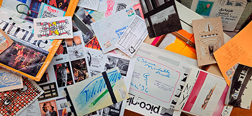 Exposition de Mail-Art et atelier