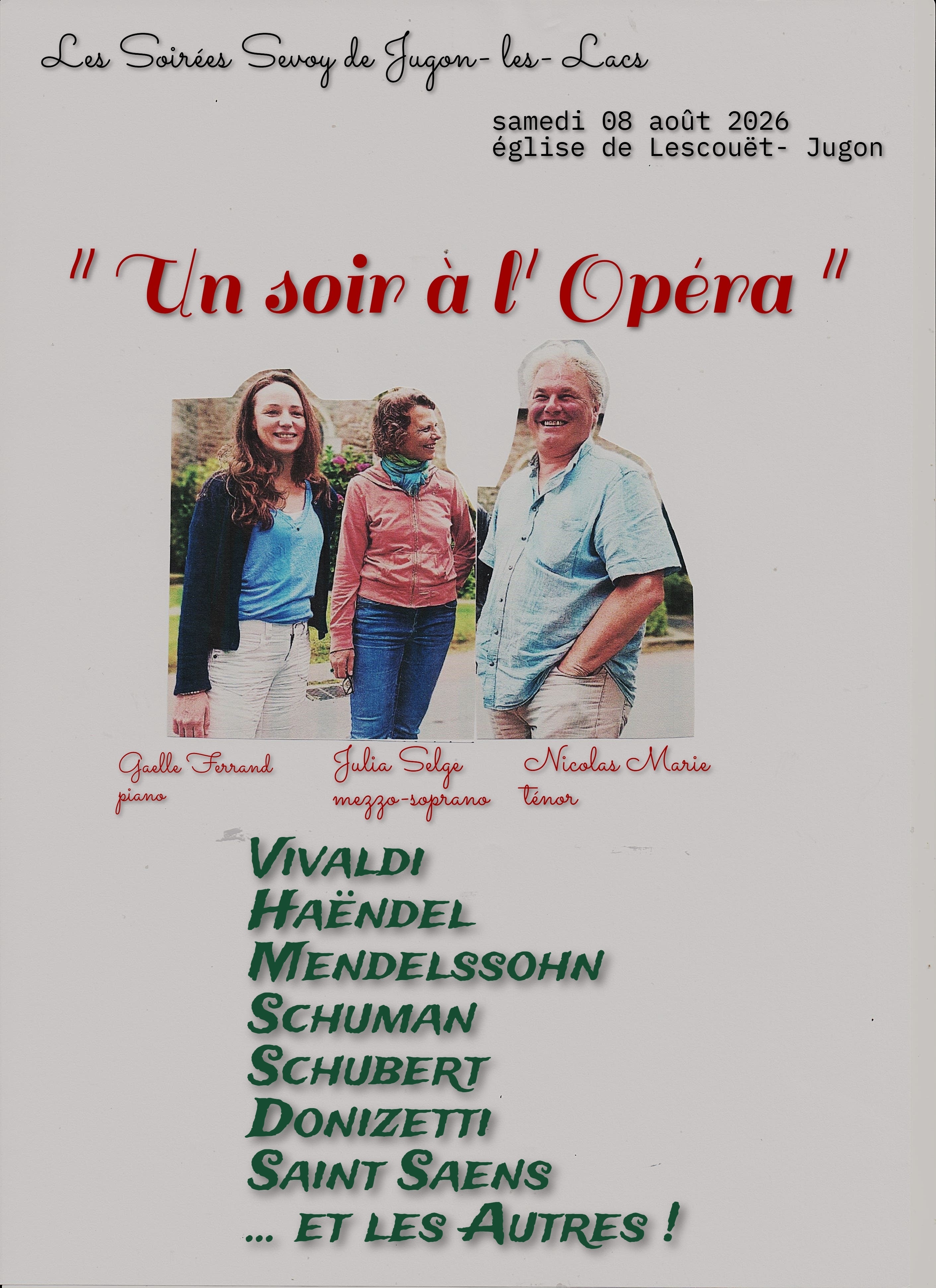 " Un Soir à l' Opéra "