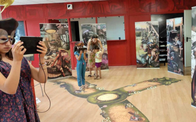 Exposition interactive : La cour des contes