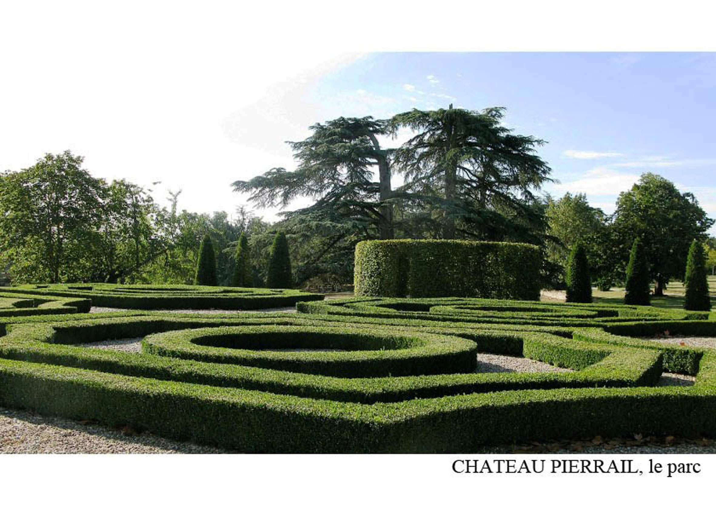 [Visite guidée] Château Pierrail : les jardins