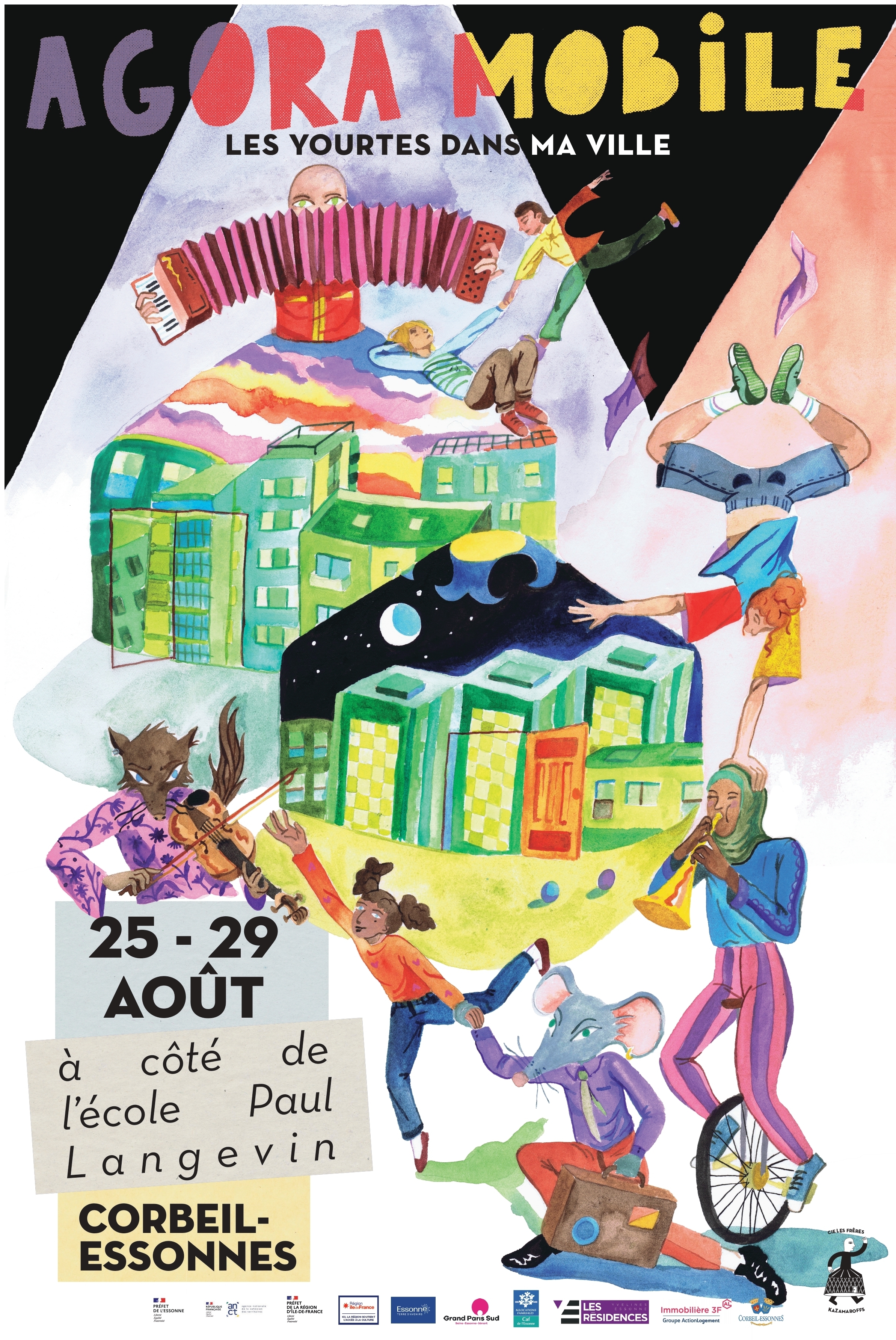 Les Yourtes Dans Ma Ville à Corbeil-Essonnes / Montconseil