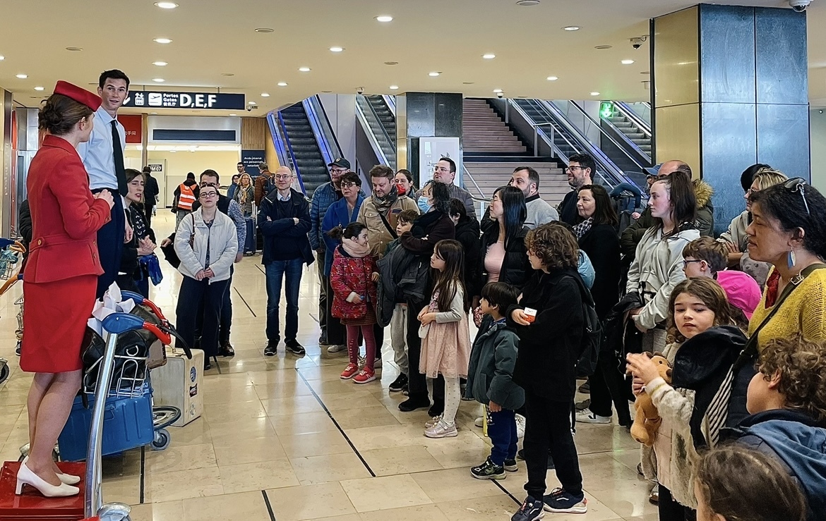 Visite théâtralisée de l'aéroport d'Orly