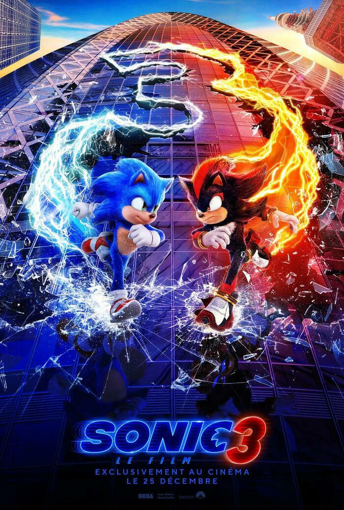 SONIC 3 - LE FILM Le 12 janv 2025