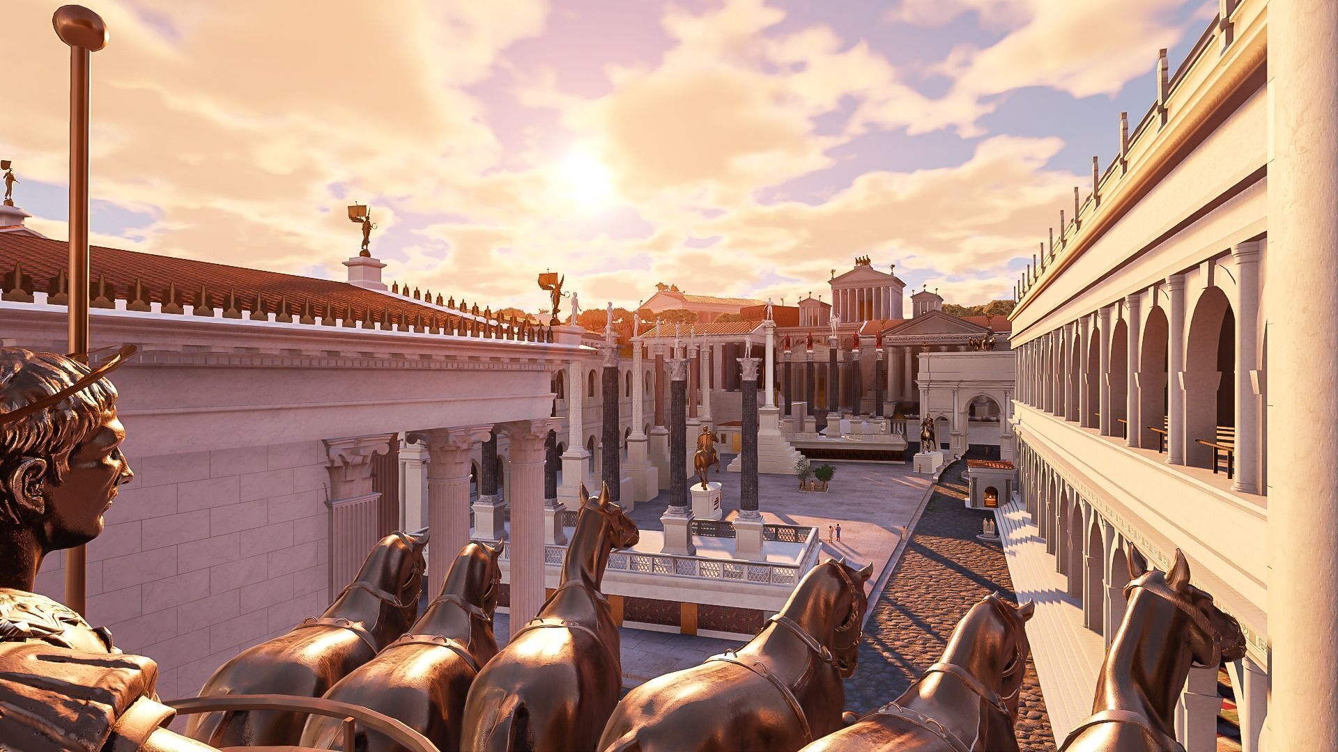 Visite virtuelle de la Rome antique