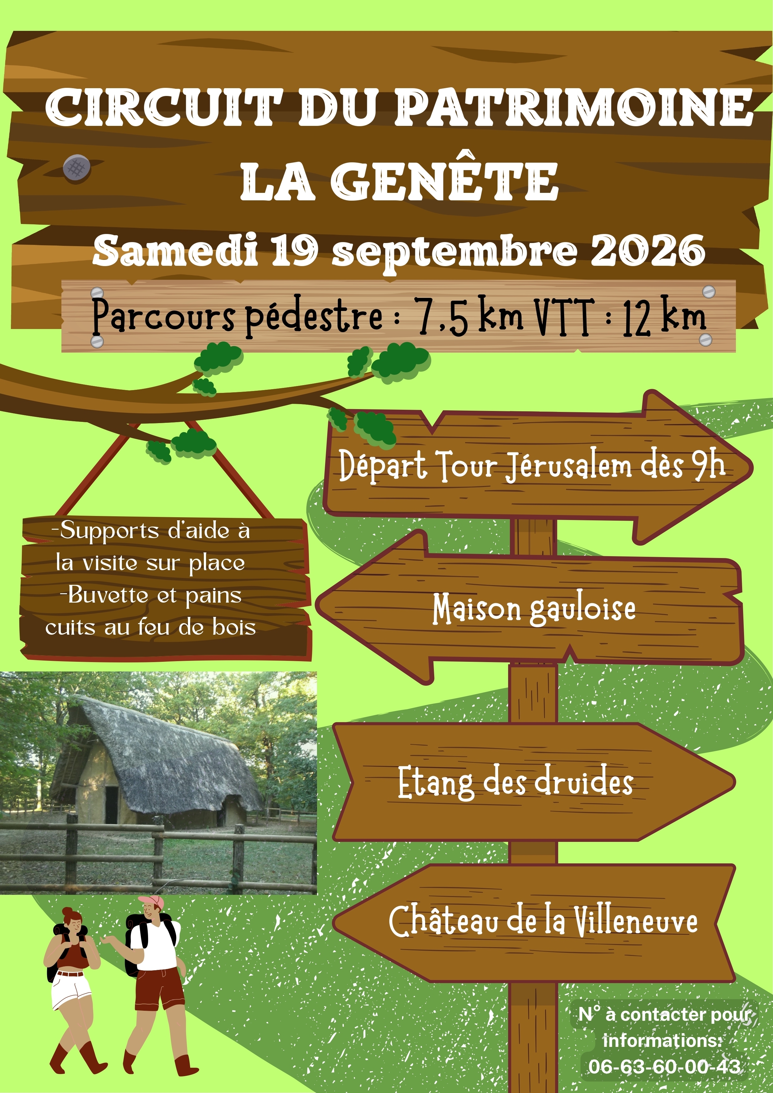 Circuit du patrimoine de La Genête (71)