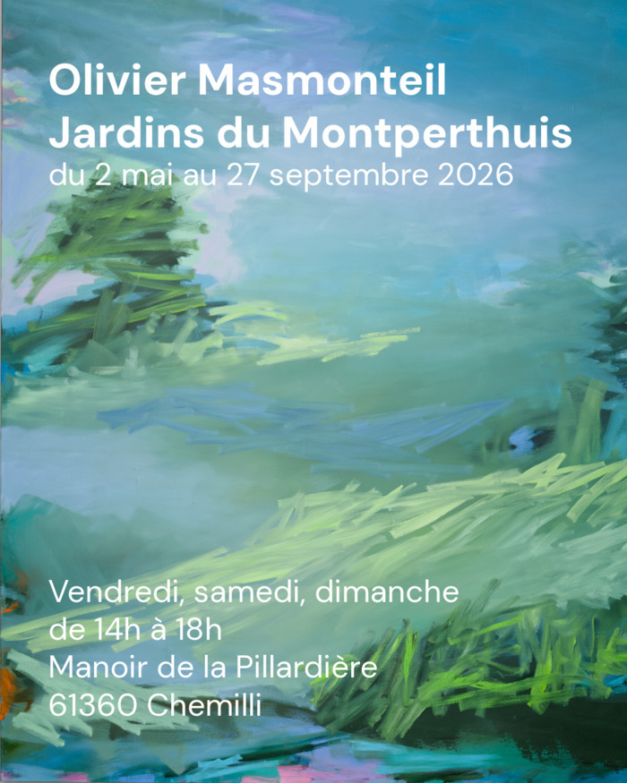 Exposition : Olivier Masmonteil aux Jardins du Montperthuis