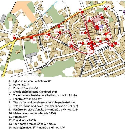 Visite guidée du vieux village de Saint-Jean-de-Fos