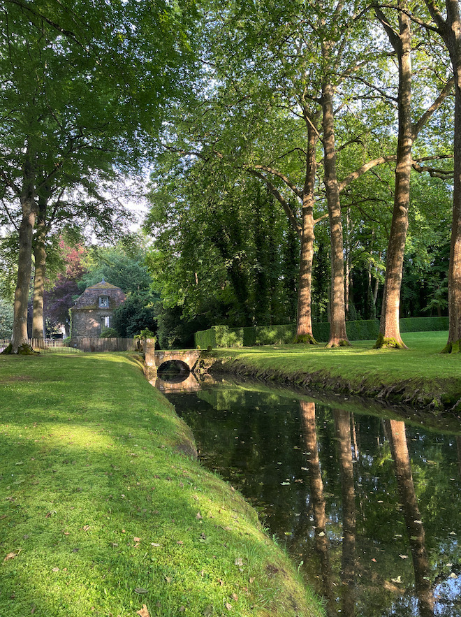 Visite du parc de Courances