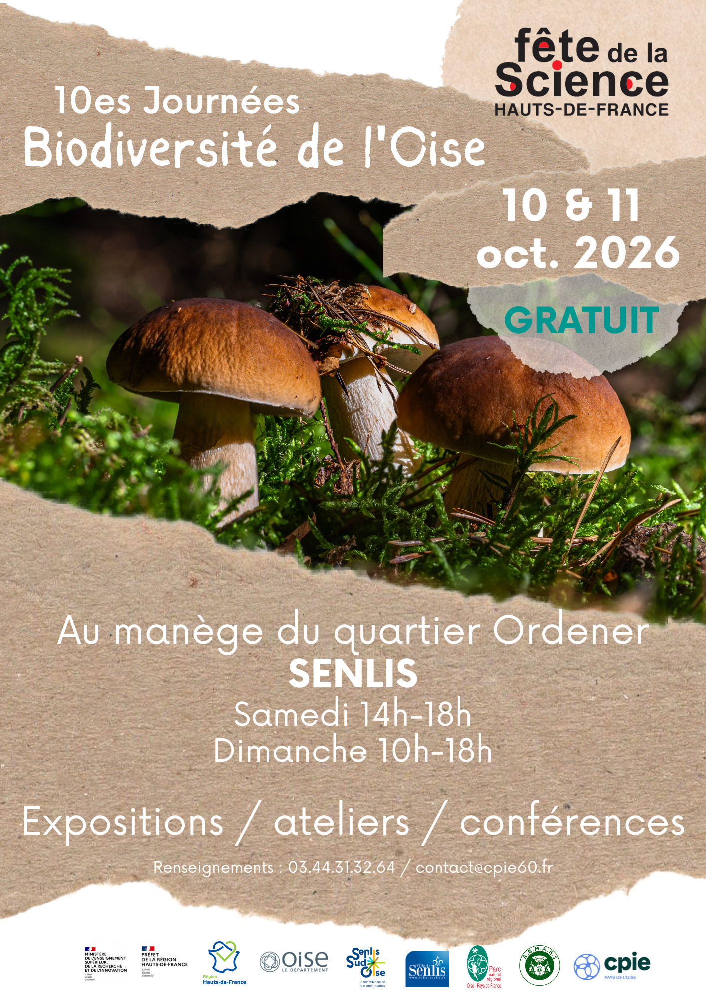 10e Journées Biodiversité de l'Oise