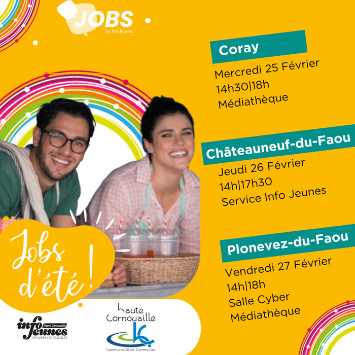 Ateliers jobs d'été - SIJ Haute Cornouaille