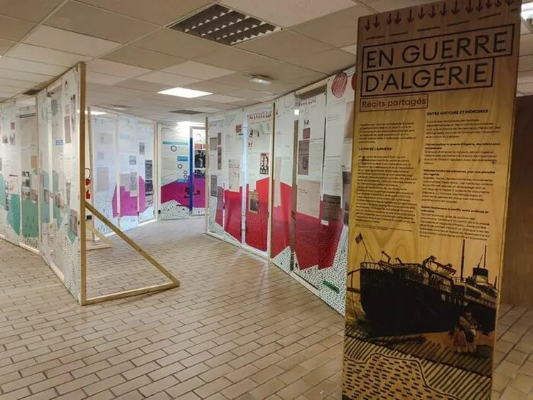 Visite guidée de l'exposition "En guerre d'Algérie, Récits partagés"