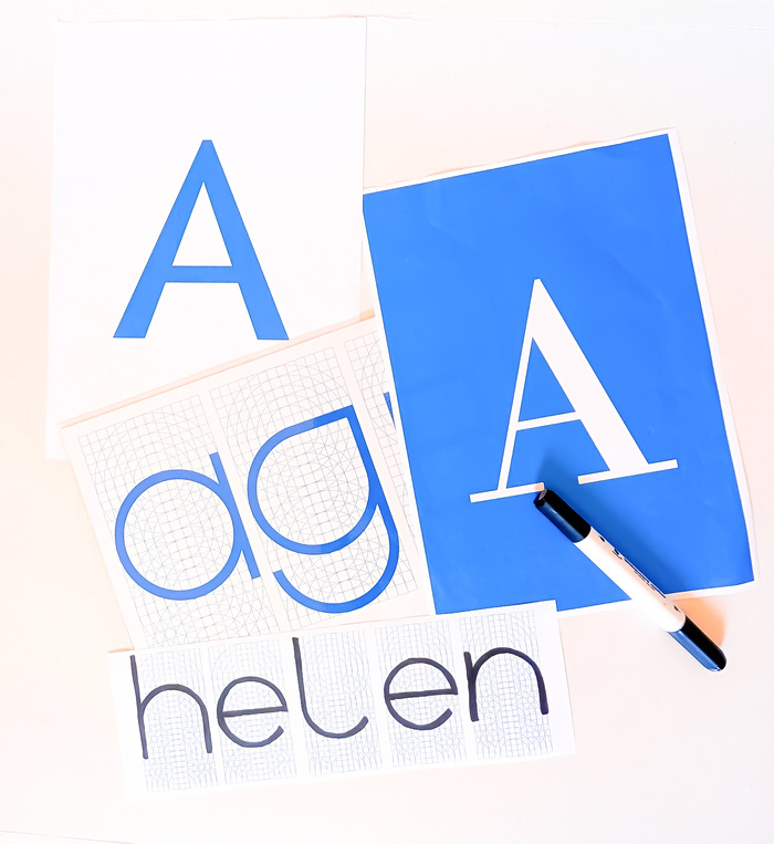 « ÉCRITURES D’HIER ET D’AUJOURD’HUI » - atelier créatif, découverte de la typographie