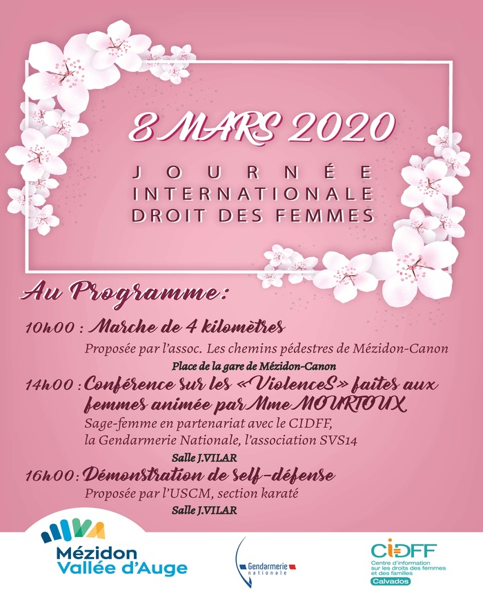 Journée Internationale - Droit des Femmes - 8 Mars 2020