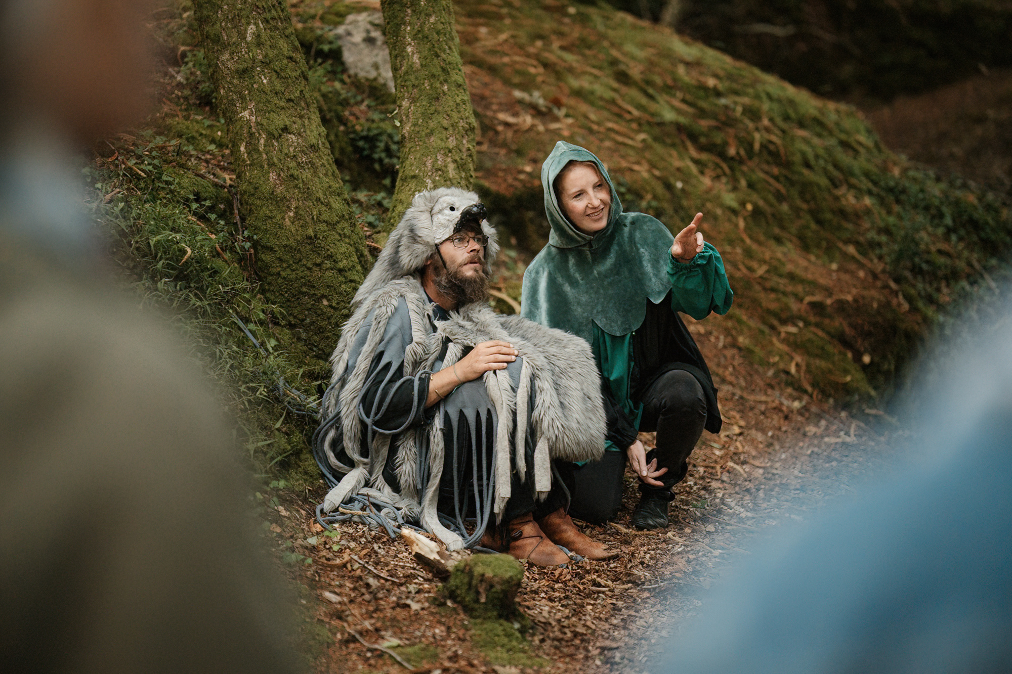 Visite guidée nocturne théâtralisée  : contes et légendes au Bois des Roches