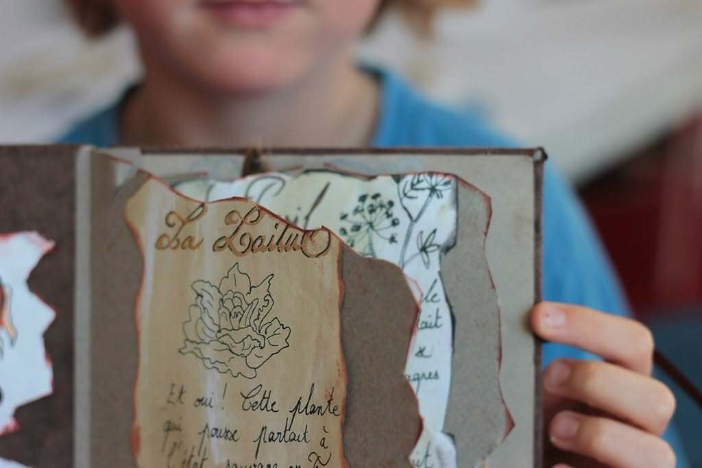 Atelier créatif - Fabrication de carnets de voyages