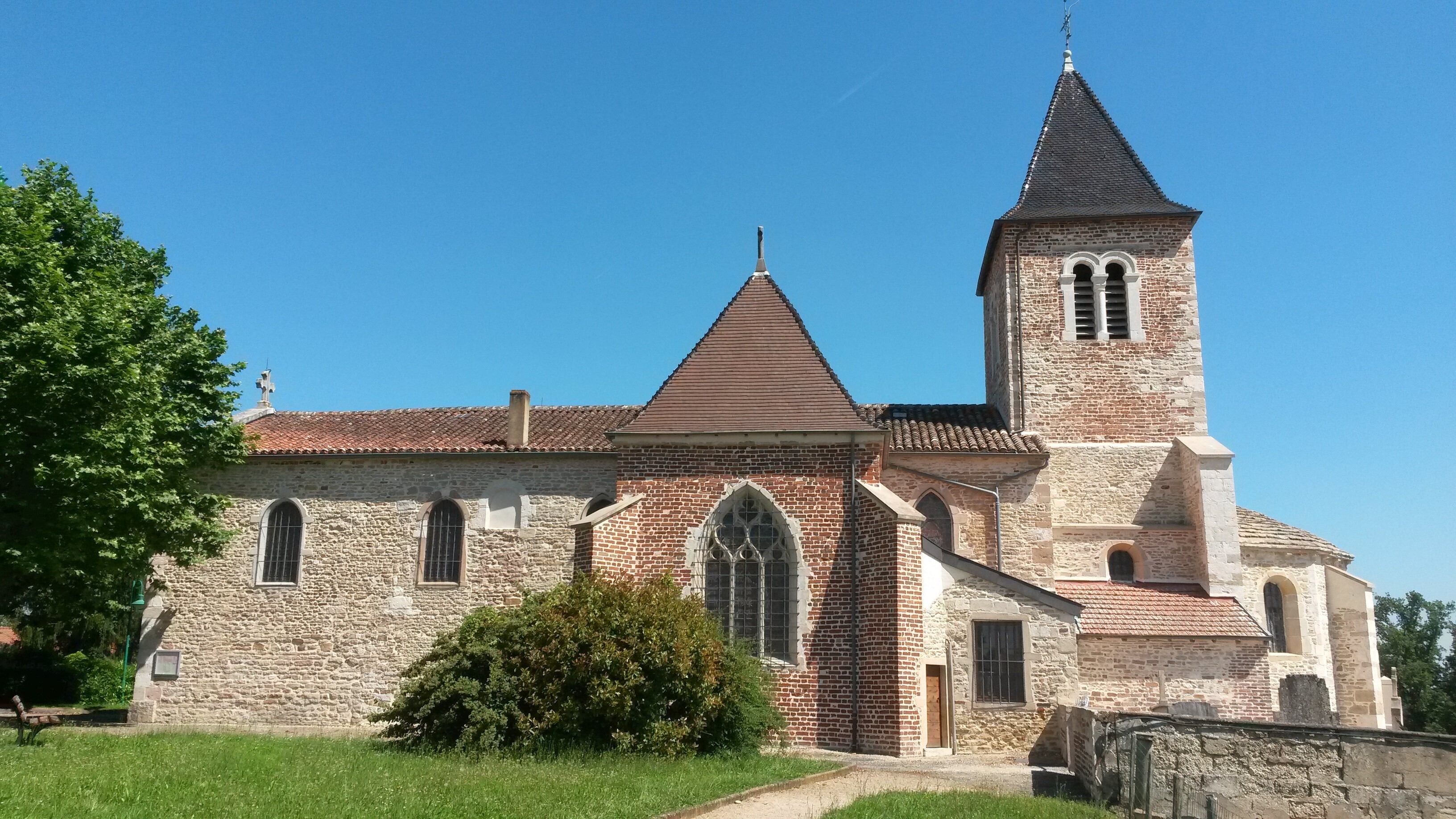 Visite de l'église Saint-Clair de Biziat