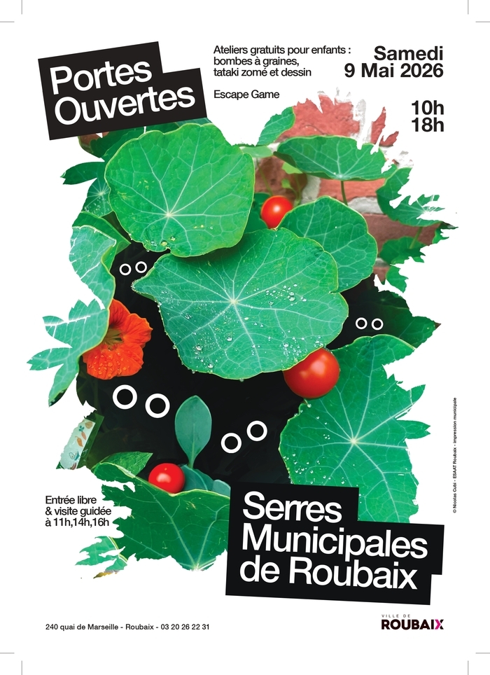 Portes ouvertes des serres municipales