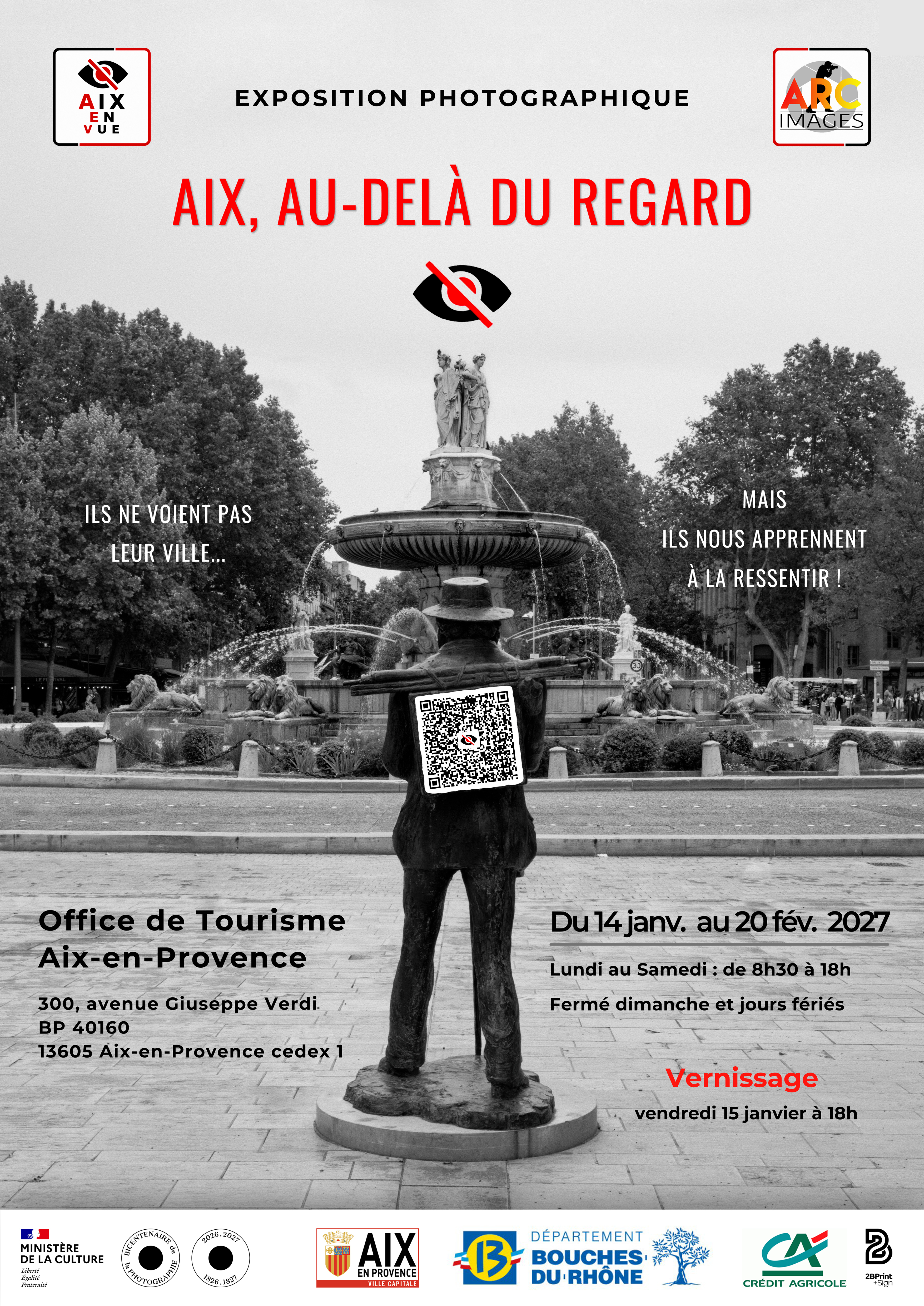 Exposition 'Aix, au-delà du regard' – Office de Tourisme – Aix-en-Provence