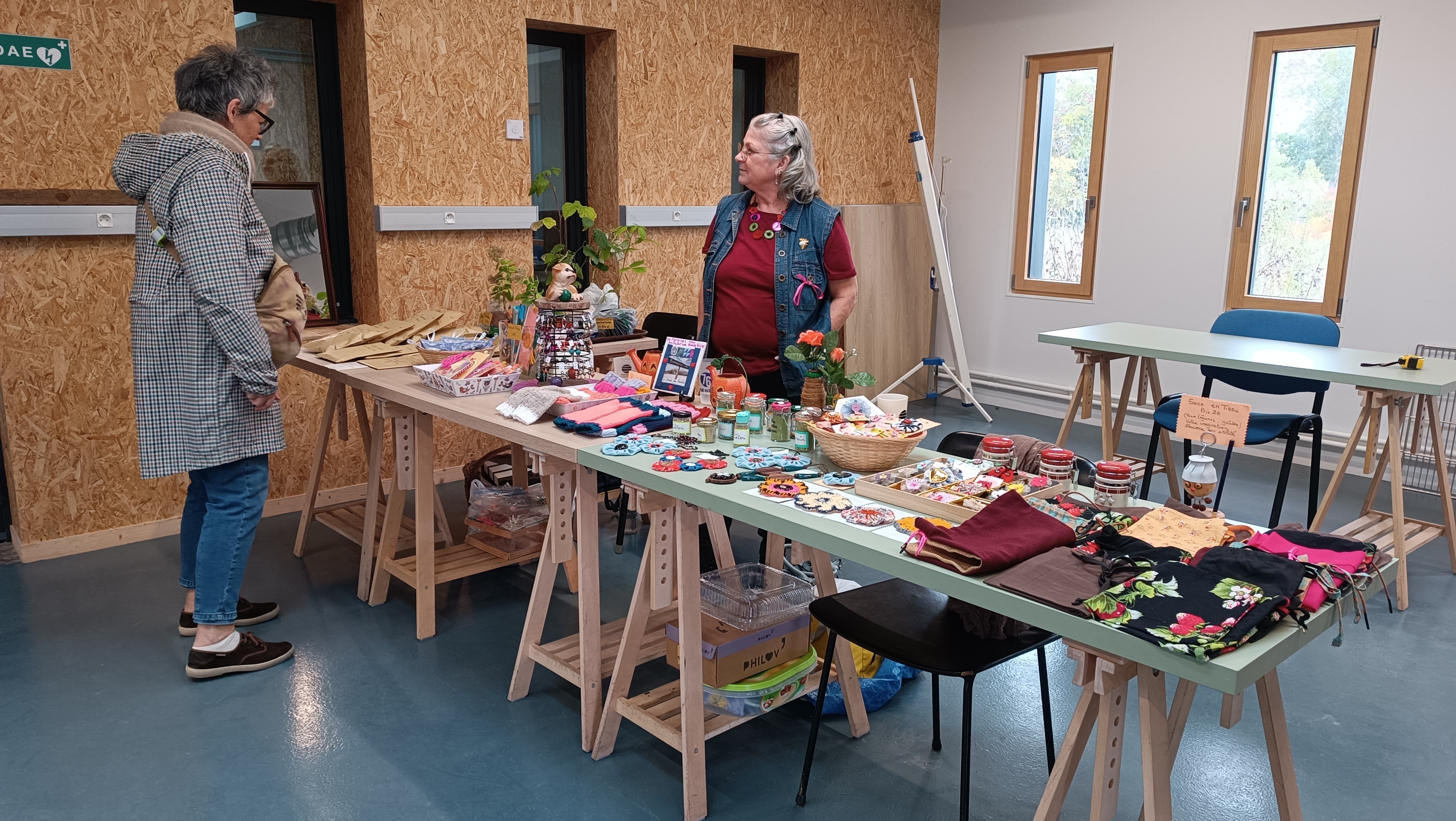 Expo "mini village de l'hiver" à la ferme