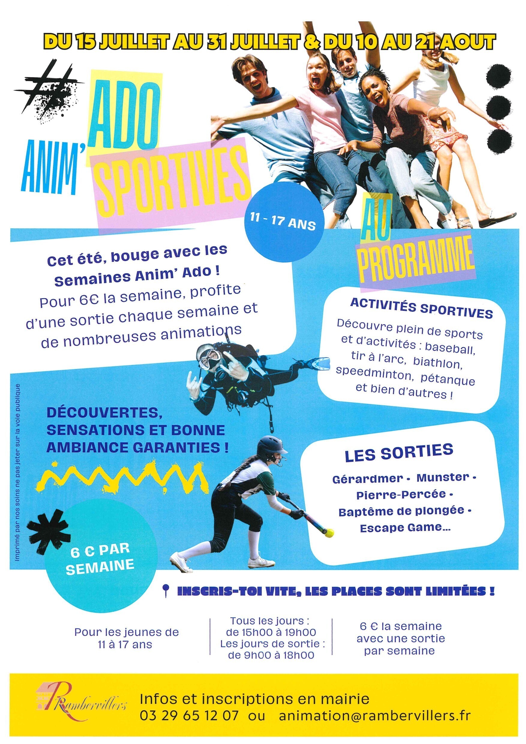 Animations' Ado Sportives