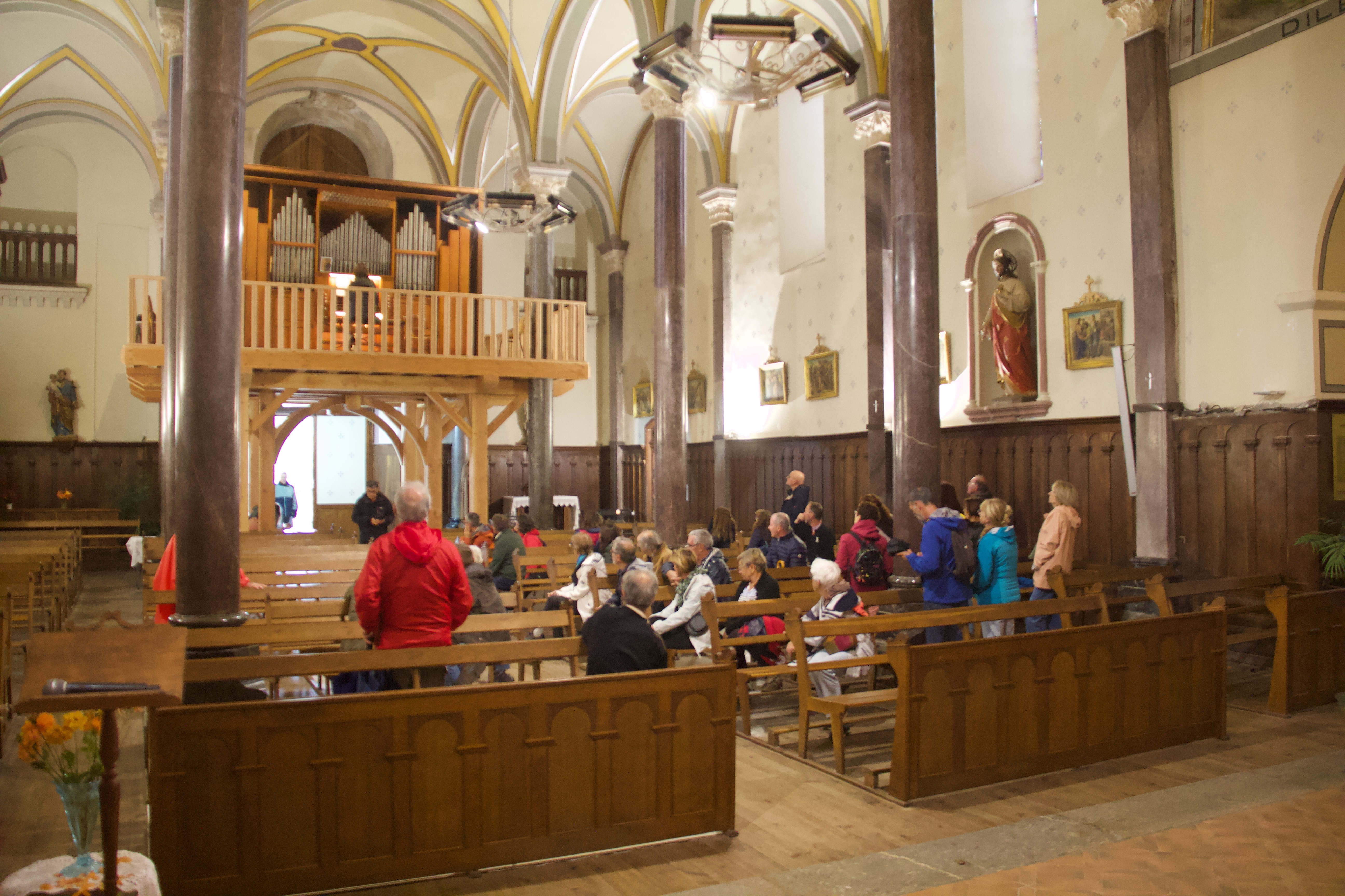 Visite commentée de l'orgue et de l'église d'Oust