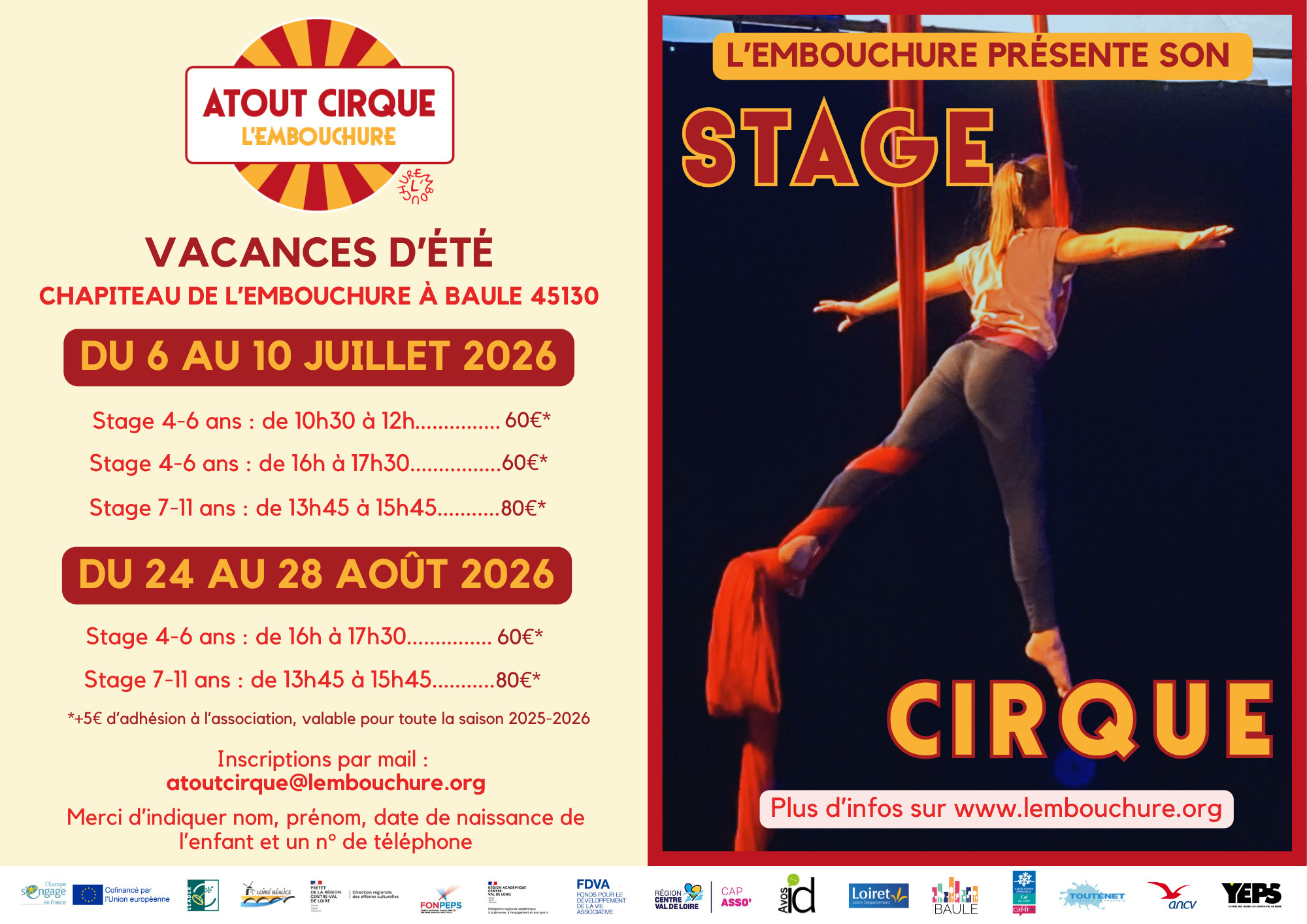 Stage Atout Cirque