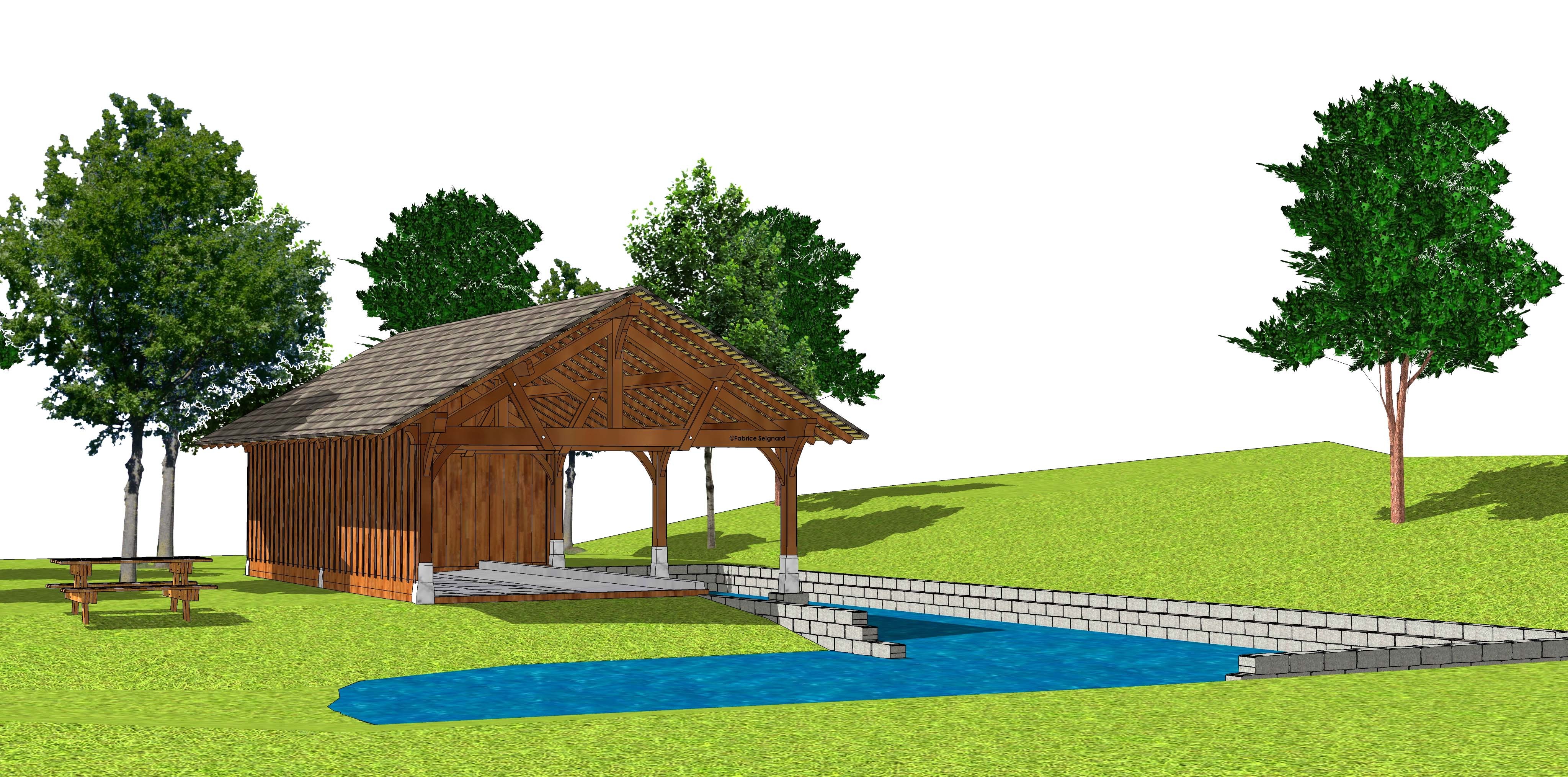 Lavoir-abreuvoir