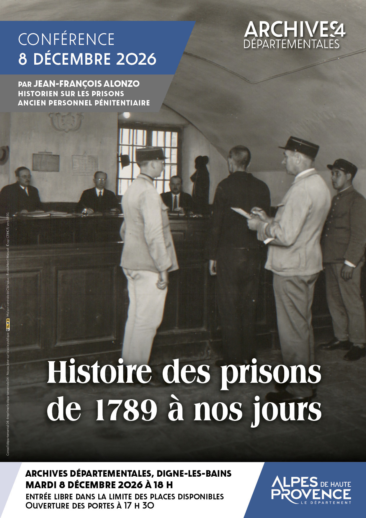 Histoire des prisons de 1789 à nos jours