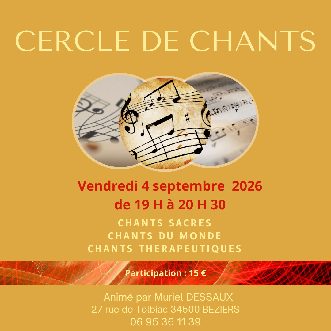 Cercle de Chants Sacrés & Chants du Monde à Béziers
