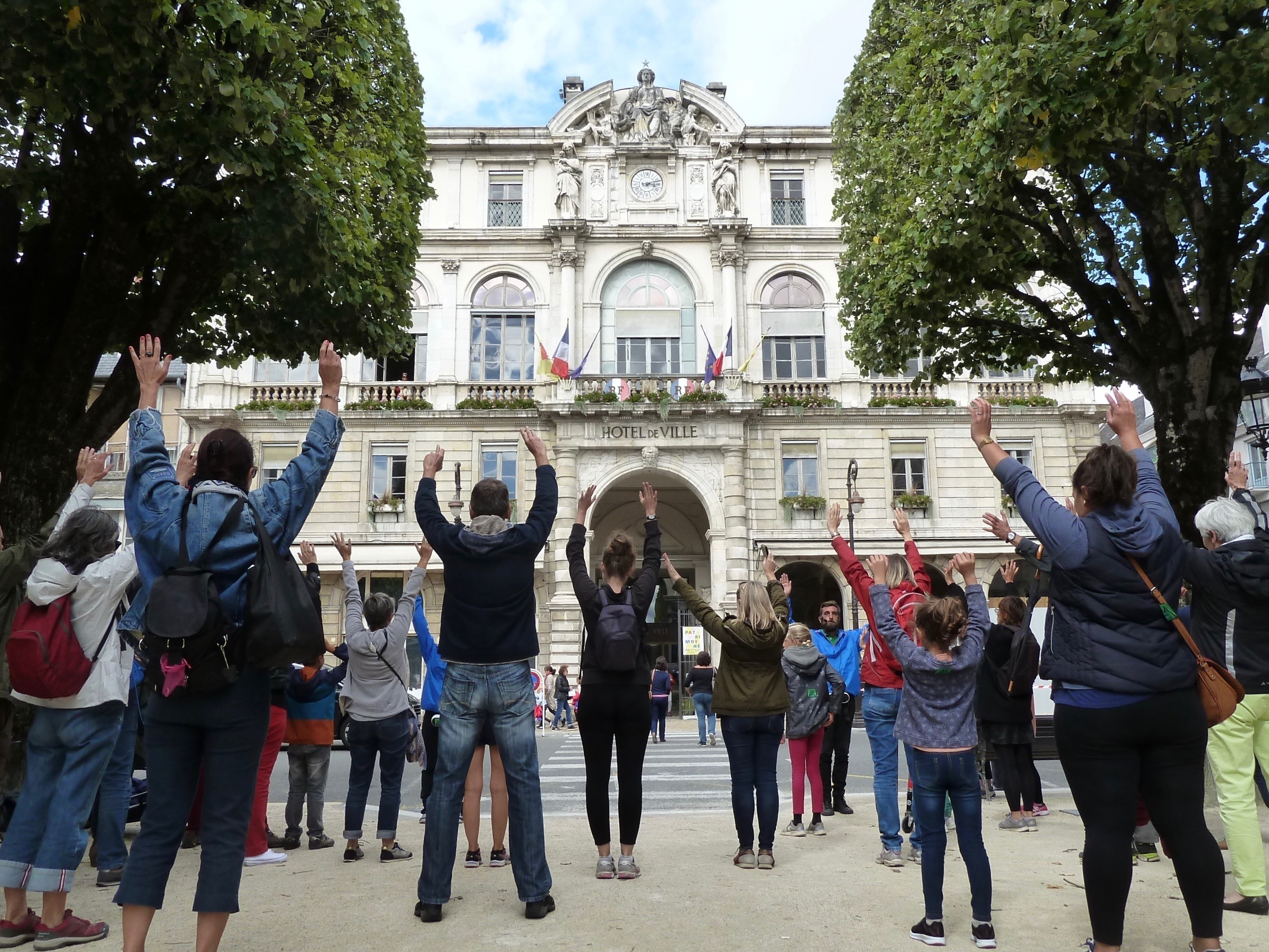 Visite commentée : Cross Country "Pau la ville en mouvement"