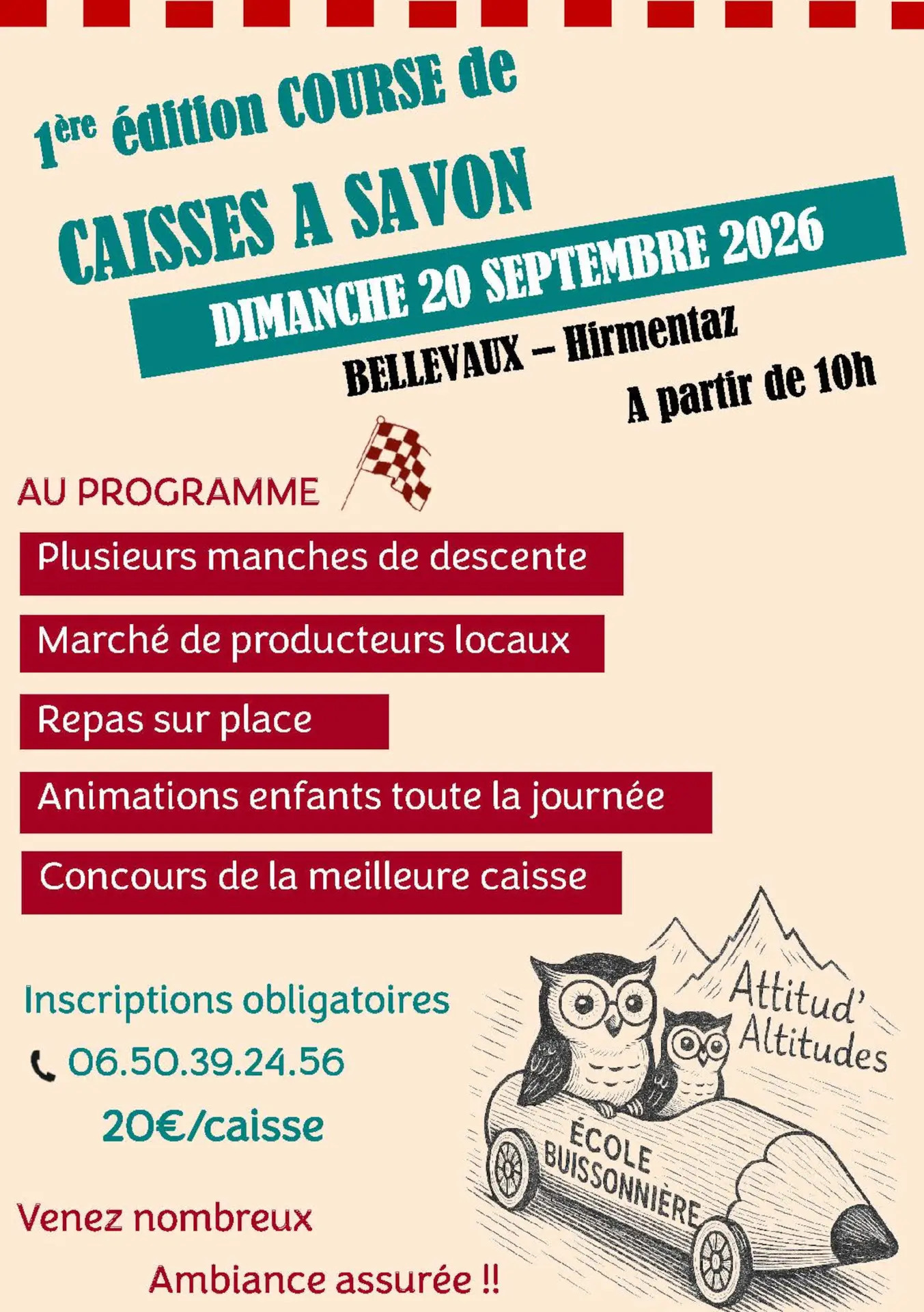 Course de caisses à savon
