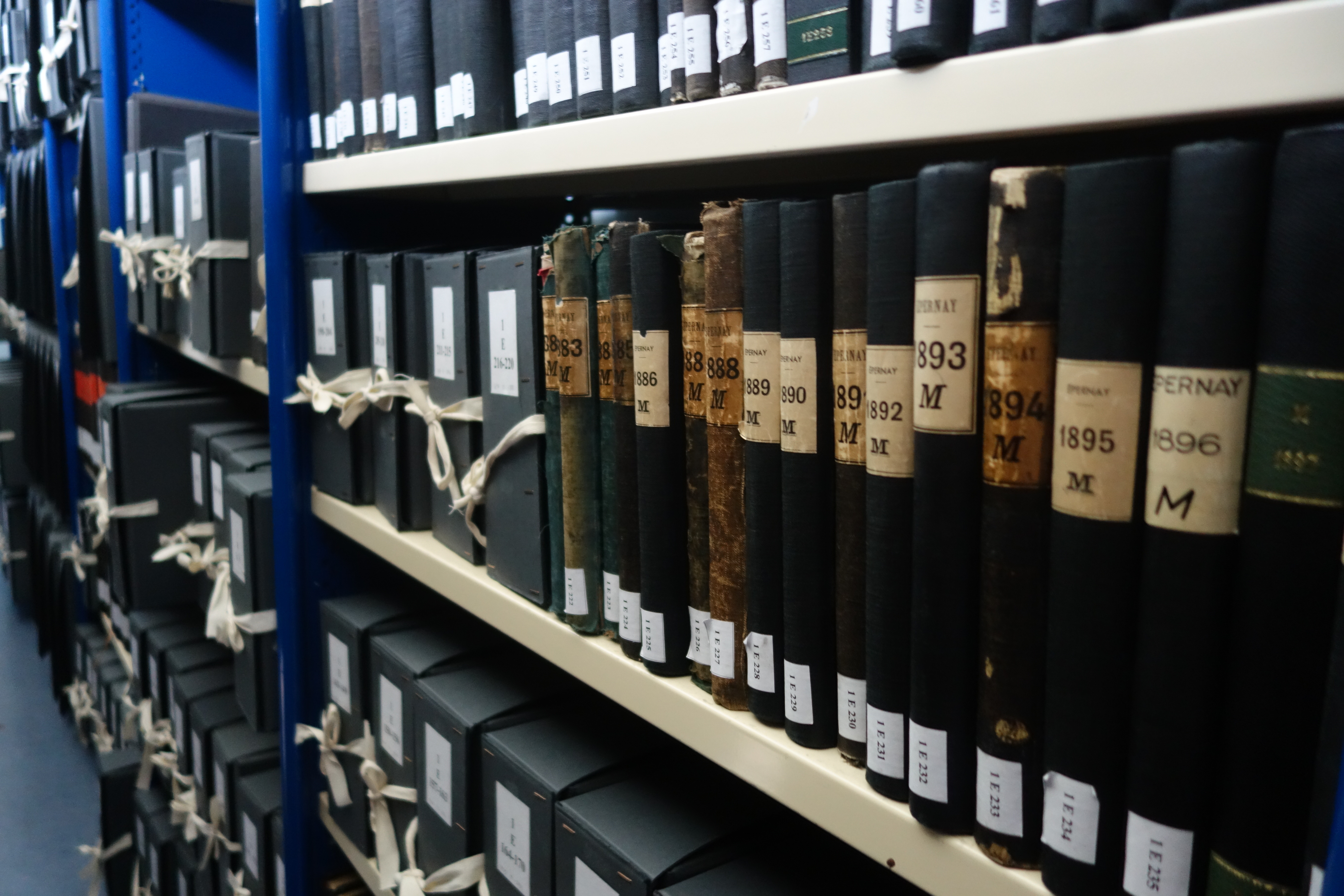 La découverte des Archives