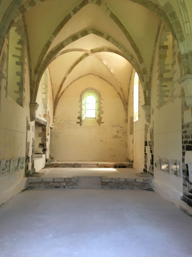 Visite de l'abbaye de Varennes