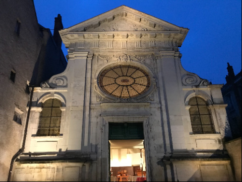 Visite du temple protestant de Tours