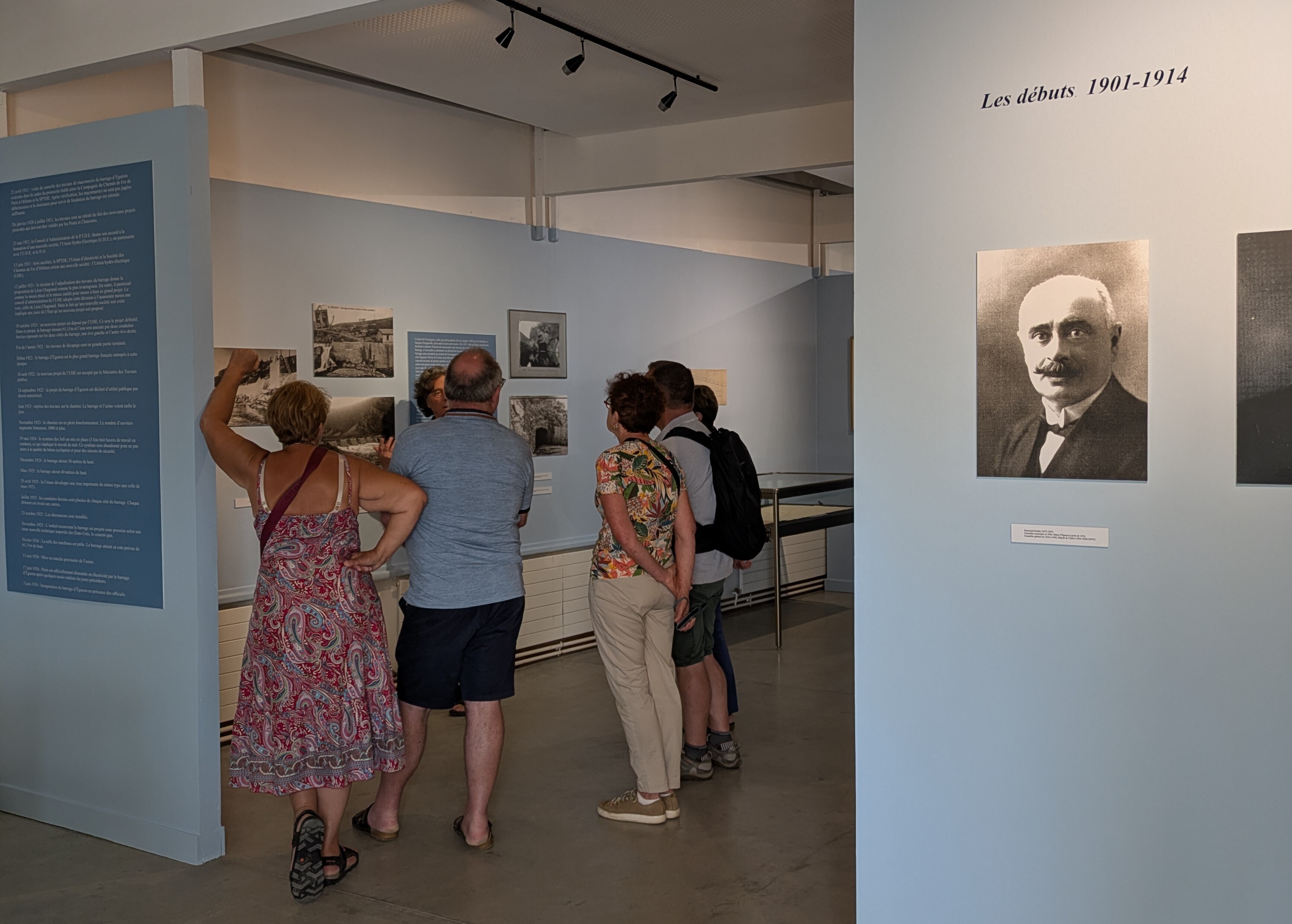 Visite commentée de l'exposition "Le barrage d'Eguzon : une aventure humaine"