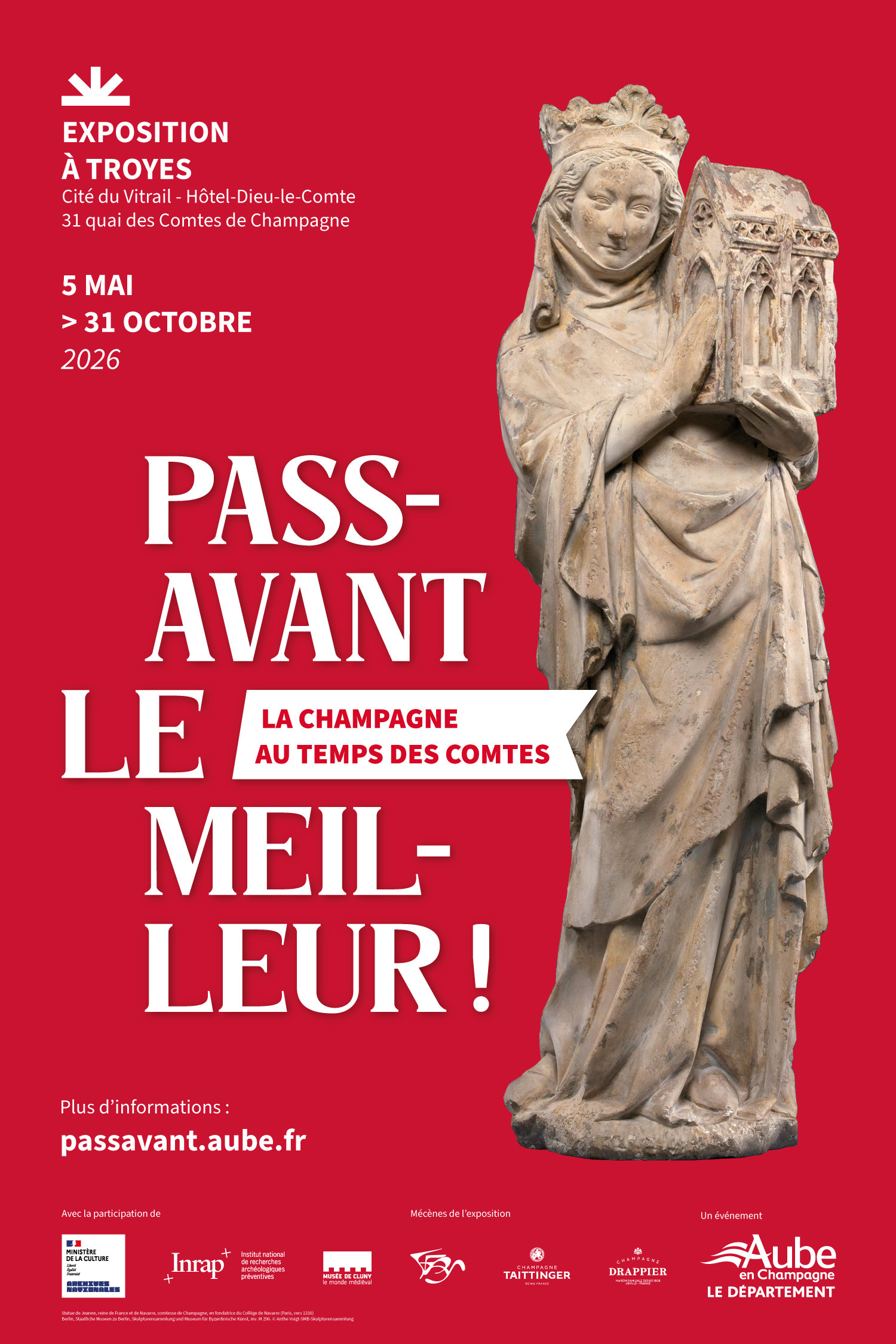 Visites flash sur l'exposition "Passavant le Meilleur: la Champagne au Temps des Comtes"