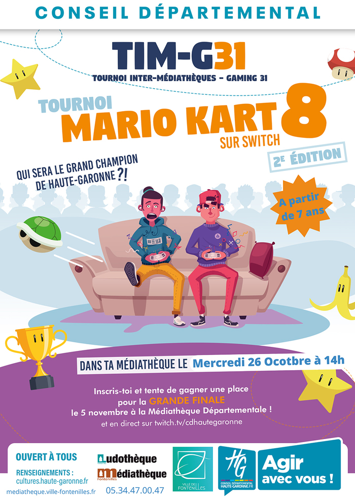 Tournoi Inter-Médiathèques - Gaming 31